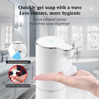 Automatic Sensor Foam Soap Dispenser + Bracket